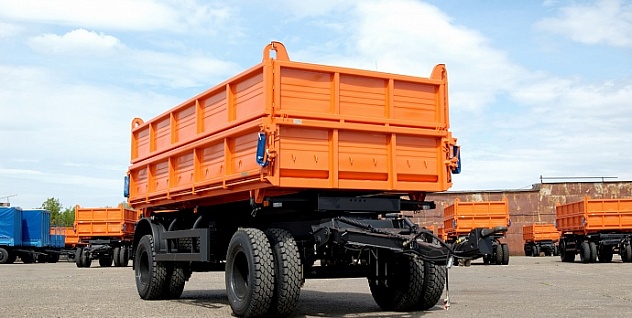 Прицеп самосвальный 2-х осный  8560-0000080-02