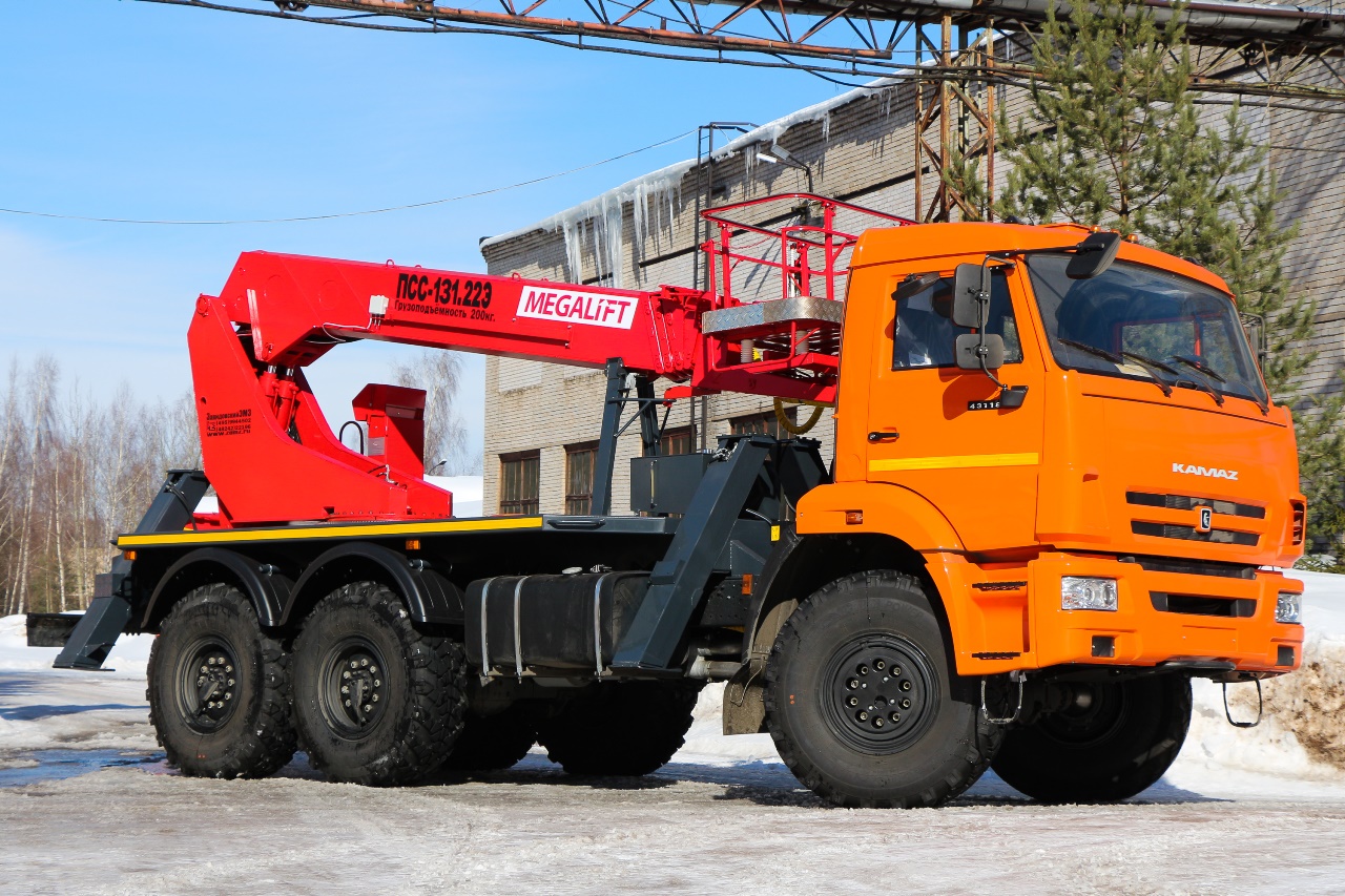 Автогидроподъемник ПCС-131.22Э